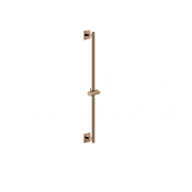 Gessi Rilievo Душевая штанга 86 см, с держателем для лейки, цвет: copper PVD 59244#030