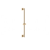 Gessi Rilievo Душевая штанга 86 см, с держателем для лейки, цвет: warm bronze PVD 59244#735