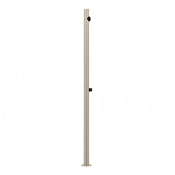 Gessi Outdoor Душевая колонна уличная, на 1 потребитель, внешняя часть, цвет: matte greige 63209#273