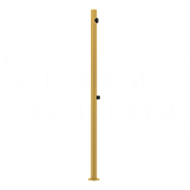 Gessi Outdoor Душевая колонна уличная, на 1 потребитель, внешняя часть, цвет: matte ocra 63209#280