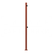 Gessi Outdoor Душевая колонна уличная, на 1 потребитель, внешняя часть, цвет: matte coral 63209#281