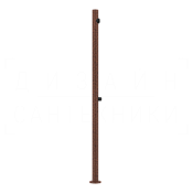 Gessi Outdoor Душевая колонна уличная, на 1 потребитель, внешняя часть, цвет: corten 63209#856