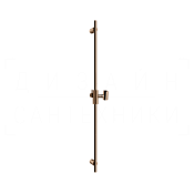 Gessi Anello Душевая штанга 90 см, с держателем для лейки, цвет: copper PVD 63485#030