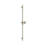 Gessi Anello Душевая штанга 90 см, с держателем для лейки, цвет: finox brushed nickel 63485#149