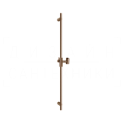 Gessi Anello Душевая штанга 90 см, с держателем для лейки, цвет: copper brushed PVD 63485#708