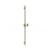 Gessi Anello Душевая штанга 90 см, с держателем для лейки, цвет: brass PVD 63485#710