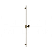 Gessi Anello Душевая штанга 90 см, с держателем для лейки, цвет: antique brass 63485#713