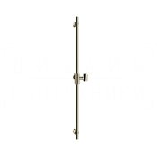 Gessi Anello Душевая штанга 90 см, с держателем для лейки, цвет: nickel PVD 63485#720