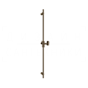 Gessi Anello Душевая штанга 90 см, с держателем для лейки, цвет: coffee bronze brushed PVD 63485#761