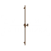 Gessi Ingranaggio Душевая штанга 90 см, с держателем для лейки, цвет: copper PVD 63585#030