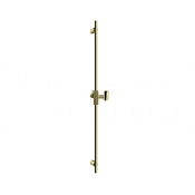 Gessi Ingranaggio Душевая штанга 90 см, с держателем для лейки, цвет: brass PVD 63585#710