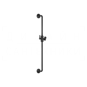 Gessi Venti20 Душевая штанга 86,5 см, с держателем для лейки, цвет: matte black 65145#299