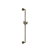 Gessi Venti20 Душевая штанга 86,5 см, с держателем для лейки, цвет: antique brass 65145#713