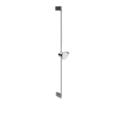 Gessi Origini Душевая штанга 83,5 см, с держателем для лейки, цвет: chrome 66144#031