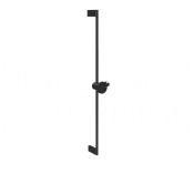 Gessi Origini Душевая штанга 83,5 см, с держателем для лейки, цвет: matte black 66144#299