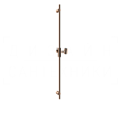Gessi Habito Душевая штанга 90 см, с держателем для лейки, цвет: copper PVD 70044#030