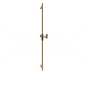 Gessi Habito Душевая штанга 90 см, с держателем для лейки, цвет: warm bronze PVD 70044#735