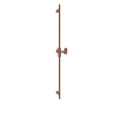 Gessi Habito Душевая штанга 90 см, с держателем для лейки, цвет: copper brushed PVD 70144#708