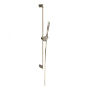 Gessi Origini Душевой гарнитур: ручной душ, штанга, шланг 150 см, цвет: finox brushed nickel 66145#149