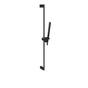 Gessi Origini Душевой гарнитур: ручной душ, штанга, держатель, шланг 150 см, цвет: matte black 66145#299