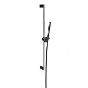 Gessi Origini Душевой гарнитур: ручной душ, штанга, держатель, шланг 150 см, цвет: black metal PVD 66145#706