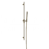 Gessi Habito Душевой гарнитур: ручной душ, штанга, держ., шланг 150 см, цвет: finox brushed nickel 70445#149