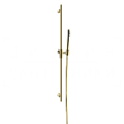 Gessi Habito Душевой гарнитур: ручной душ, штанга, держатель, шланг 150 см, цвет: brass PVD 70445#710