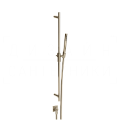Gessi Incastri Душевой гарнитур: ручной душ, штанга, шланг 150 см, цвет: finox brushed nickel 75040#149