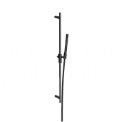 Gessi Incastri Душевой гарнитур: ручной душ, штанга, держатель, шланг 150 см, цвет: matte black 75042#299