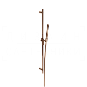 Gessi Incastri Душевой гарнитур: ручной душ, штанга, держ., шланг 150 см, цвет: copper brushed PVD 75042#708