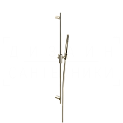 Gessi Incastri Душевой гарнитур: ручной душ, штанга, держатель, шланг 150 см, цвет: nickel PVD 75042#720