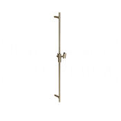 Gessi Incastri Душевая штанга 90 см, с держателем для лейки, цвет: finox brushed nickel 75044#149