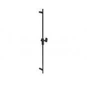 Gessi Incastri Душевая штанга 90 см, с держателем для лейки, цвет: matte black 75044#299