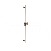Gessi Incastri Душевая штанга 90 см, с держателем для лейки, цвет: coffee bronze brushed PVD 75044#761