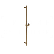 Gessi Incastri Душевая штанга 90 см, с держателем для лейки, цвет: deep bronze brushed PVD 75044#791