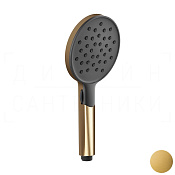 Gessi Ручной душ с 2 видами струи, с переключателем, цвет: gold brushed 47350#716