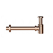 Gessi Сифон для биде бутылочный G 1 1/4, цвет: copper PVD 01375#030
