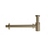 Gessi Сифон для биде бутылочный G 1 1/4, цвет: finox brushed nickel 01375#149