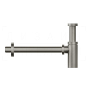 Gessi Сифон для раковины бутылочный G 1 1/4, цвет: chrome brushed 01377#147