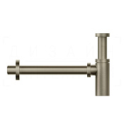 Gessi Сифон для раковины бутылочный G 1 1/4, цвет: finox brushed nickel 01377#149
