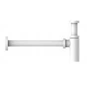 Gessi Сифон для раковины бутылочный G 1 1/4, цвет: matte white 01377#279