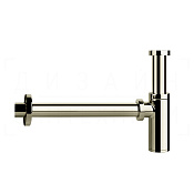 Gessi Сифон для раковины бутылочный G 1 1/4, цвет: nickel PVD 01377#720