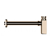 Gessi Сифон для раковины бутылочный G 1 1/4, цвет: copper PVD 01410#030