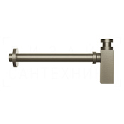 Gessi Сифон для раковины бутылочный G 1 1/4, цвет: finox brushed nickel 01410#149