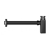 Gessi Сифон для раковины бутылочный G 1 1/4, цвет: black metal PVD 01410#706