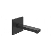 Gessi Rettangolo Излив настенный, длина под заказ, цвет: matte black 20118#299