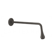 Gessi Goccia Излив настенный для раковины, длина под заказ, цвет: black metal brushed PVD 33723#707