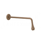 Gessi Goccia Излив настенный для раковины, длина под заказ, цвет: copper brushed PVD 33723#708