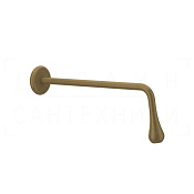 Gessi Goccia Излив настенный для раковины, длина под заказ, цвет: antique brass 33723#713