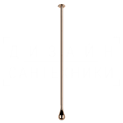 Gessi Goccia Излив потолочный для раковины, высота под заказ, цвет: copper PVD 33799#030